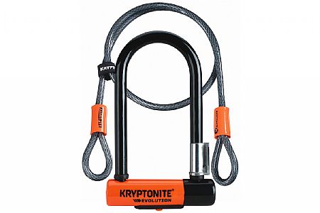 Kryptonite Evolution Mini-7 with 4' Flex Cable